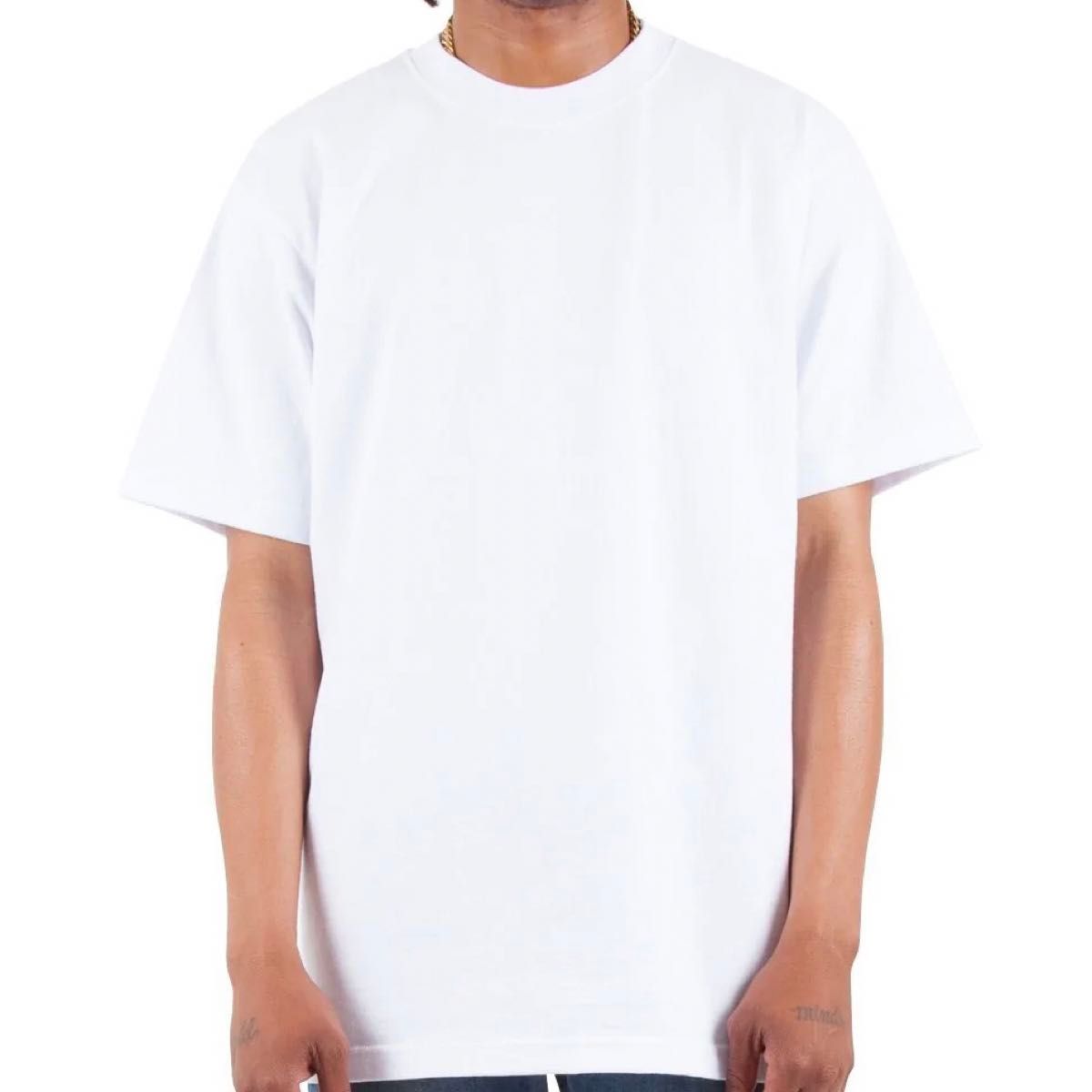 新品未使用 シャカウェア 7.5oz マックスヘビーウエイト 無地 半袖Tシャツ 白2枚セット Lサイズ SHAKAWEAR
