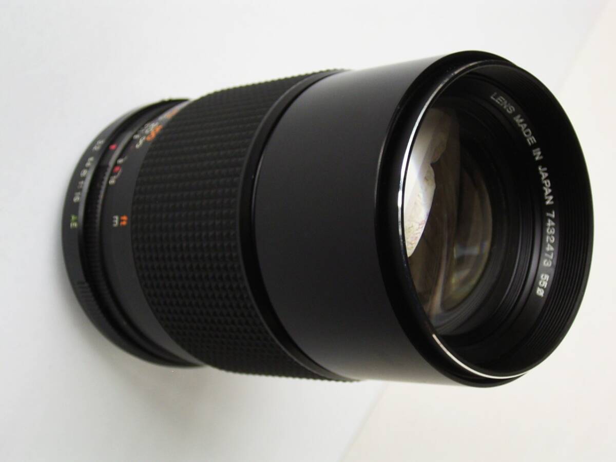 実用良品！コニカ ヘキサノン KONICA HEXANON AR 135mm F3.2_画像3