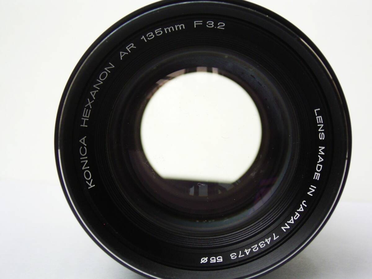 実用良品！コニカ ヘキサノン KONICA HEXANON AR 135mm F3.2_画像5