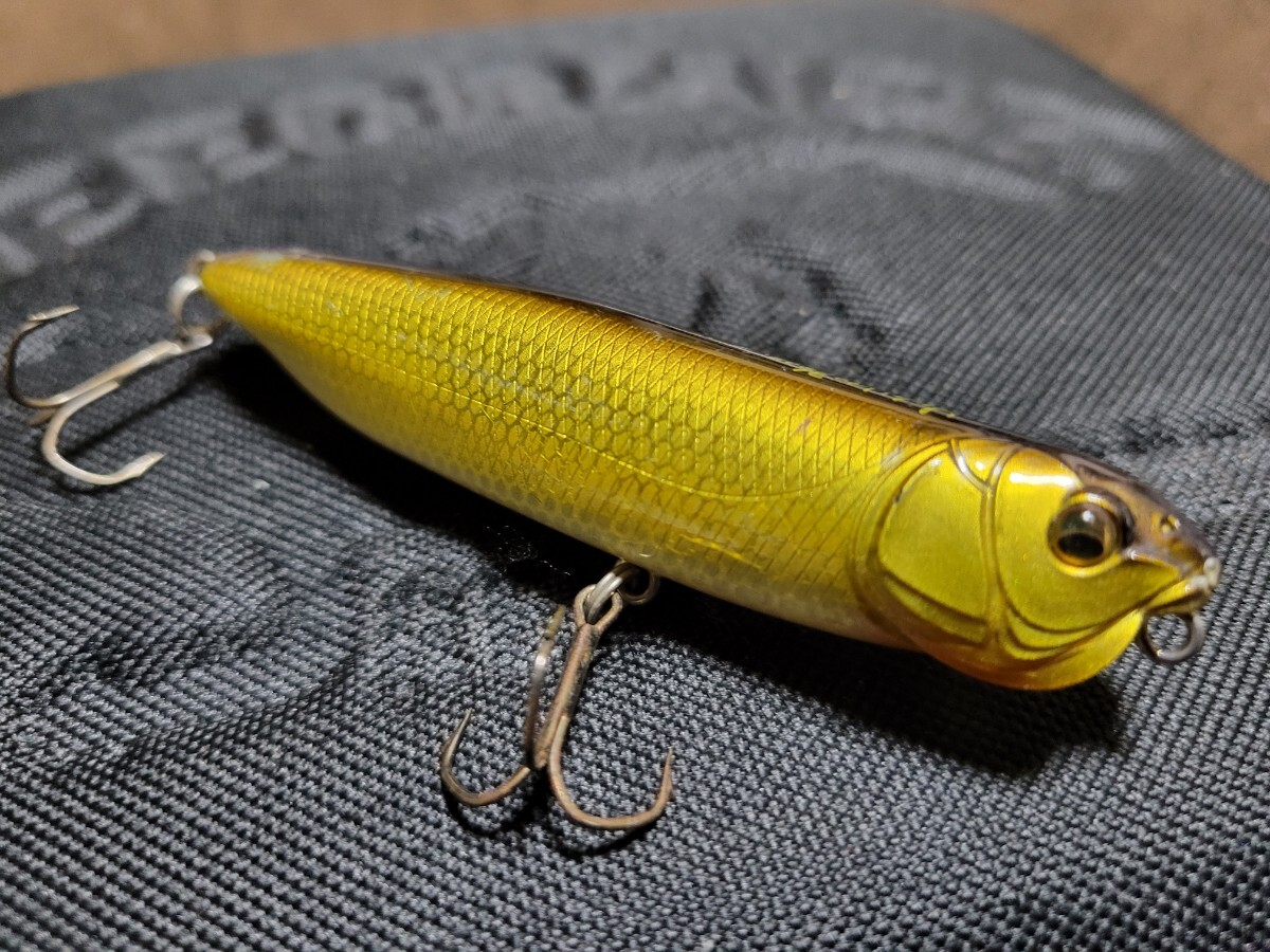 ★Megabass★New DOG-X SPEED SLIDE メガバス ニュー ドッグX スピードスライド PEARL CARP 中古品 Length 87.0mm Weight 3/8oz ペンシル_画像7