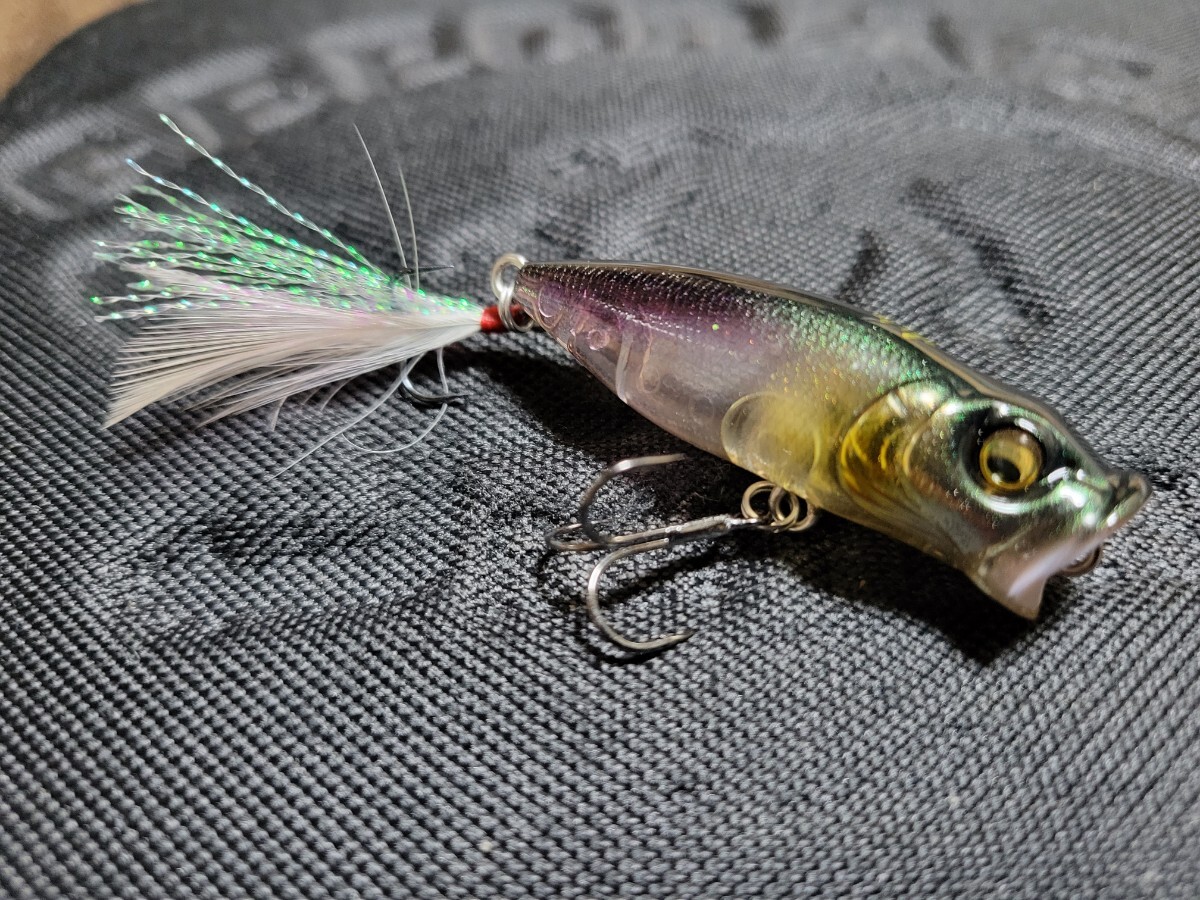 ★Megabass★BABY POPX メガバス ベビーポップX SEE THROUGH COAYU 開封済未使用品 Length 50mm Weight 3/16oz ポッパー トップウォーター_画像6