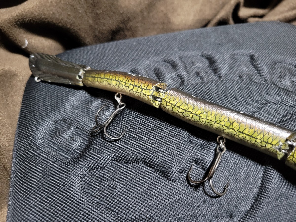 ★Megabass★EELER メガバス イーラ SNAKE HEAD 中古品 Length 235mm Weight 1oz Slow Floating うねり系アクション 伊東 由樹の画像10