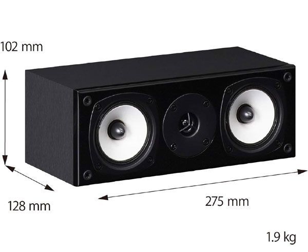  postage 300 jpy ( tax included )#dt007#ONKYO center speaker system D-109XC(B) 17600 jpy corresponding [sin ok ]