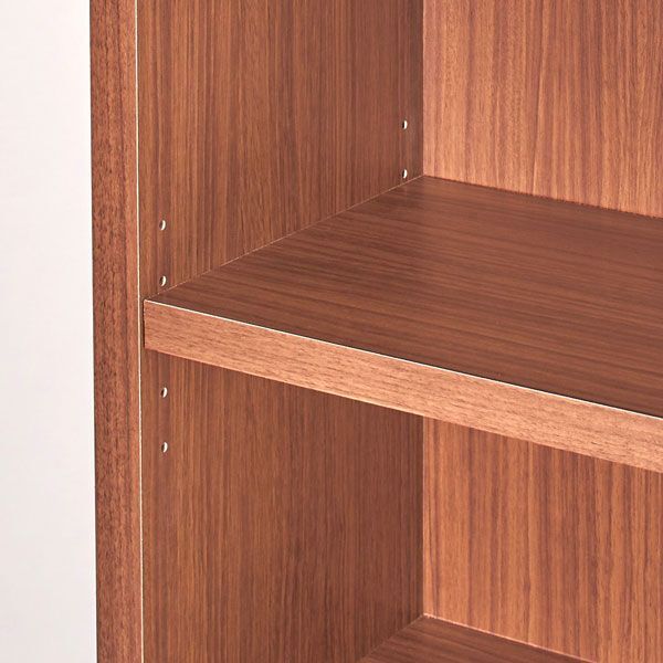 #ce202#(1) shelves board .... bookshelf low type (W50×H80cm) walnut [sin ok H]