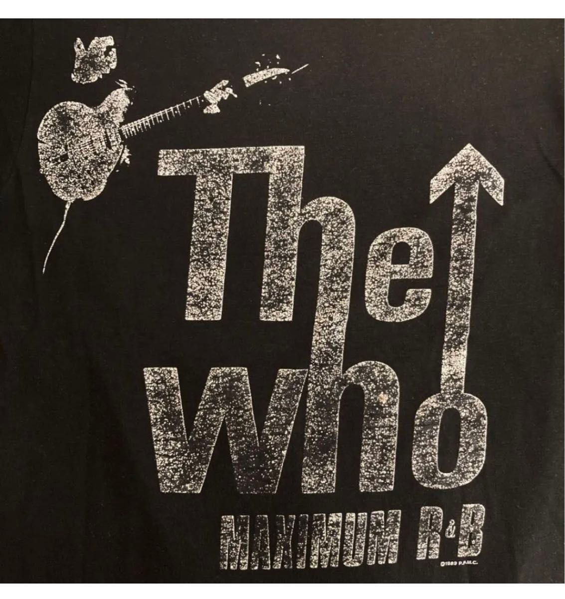 【USA製 / 80's】 The Who　Tシャツ（ ザ・フー ）バンT　バンド　UKロック　ヴィンテージ　シングルステッチ　