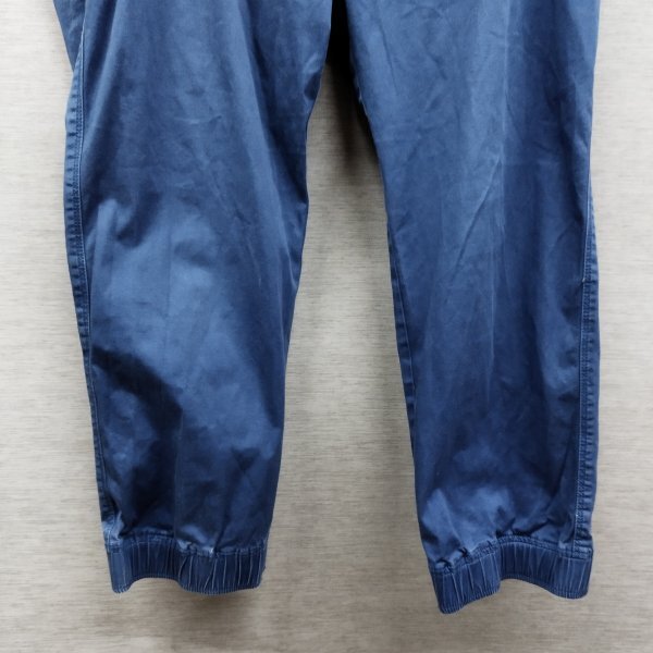 D472 Munsingwear マンシングウェア 七分丈 クロップド パンツ golf ゴルフ スポーツ カジュアル コットン レディース ブルー系 サイズ 11_画像4