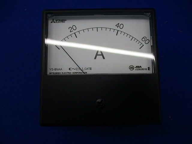 指示電気計器 交流電流計 0-60A 60/5A YS-8NAA_画像5