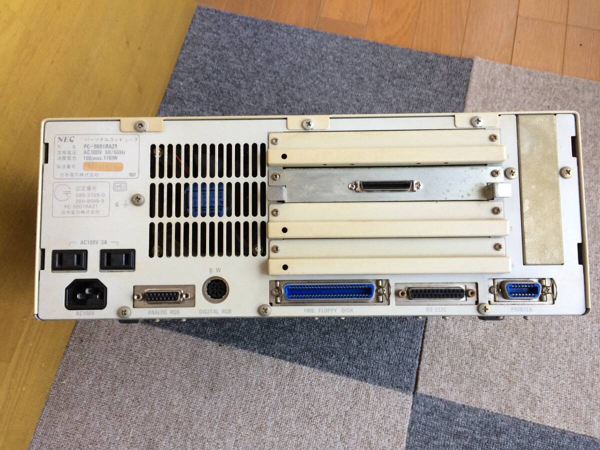 NEC PC-9801RA21 動作未確認ジャンク品の画像4