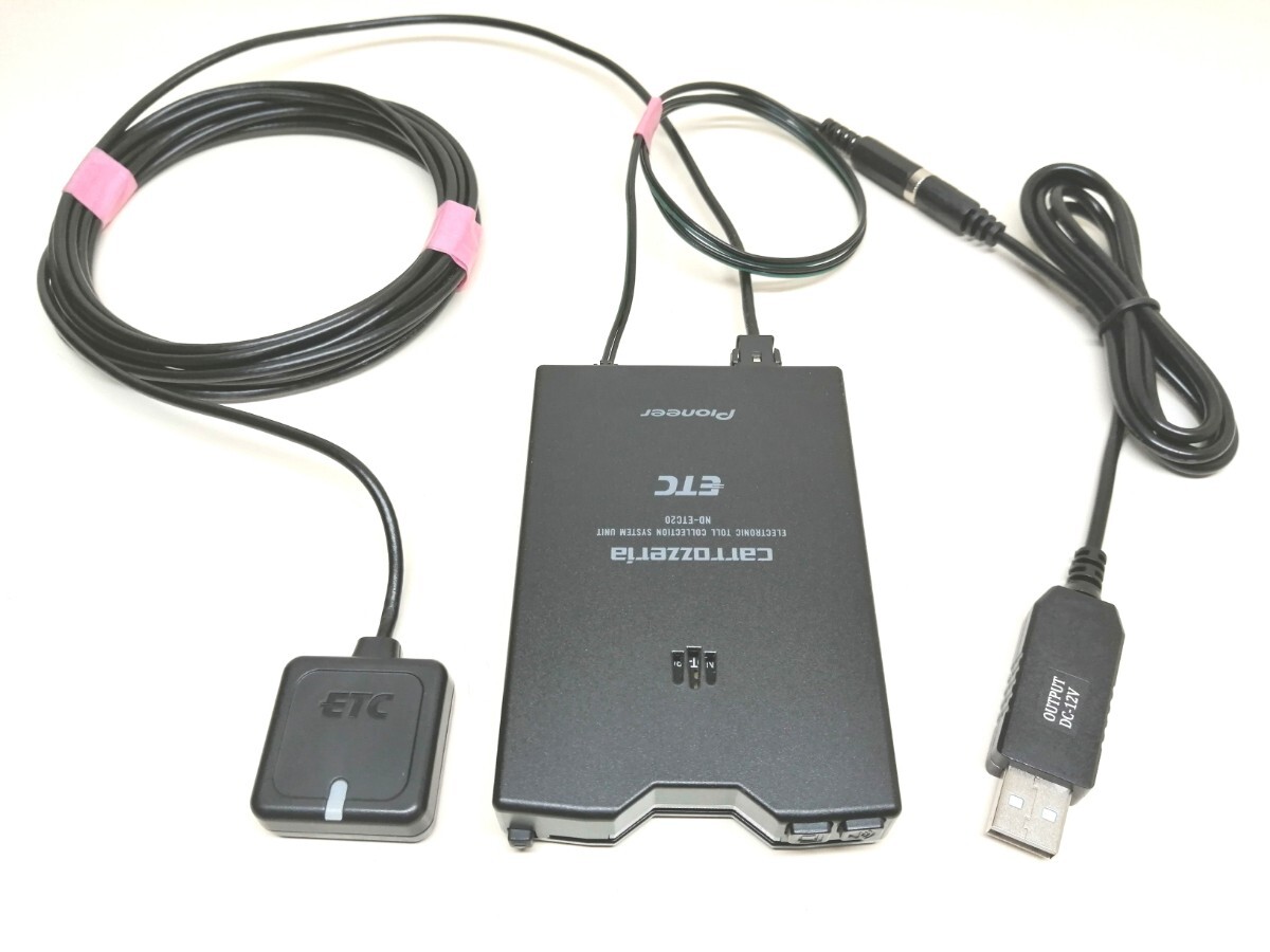 * light car registration * carrozzeria ND-ETC20 USB power supply specification ETC on-board device bike sound guide 