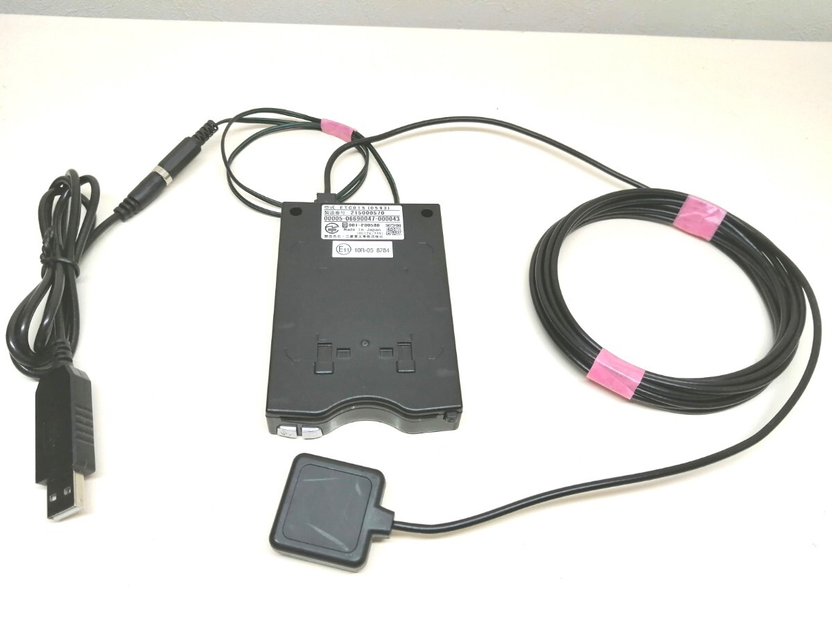 ☆軽自動車登録☆clarionクラリオン ETC015 USB電源仕様 ETC車載器 バイク 音声案内の画像5