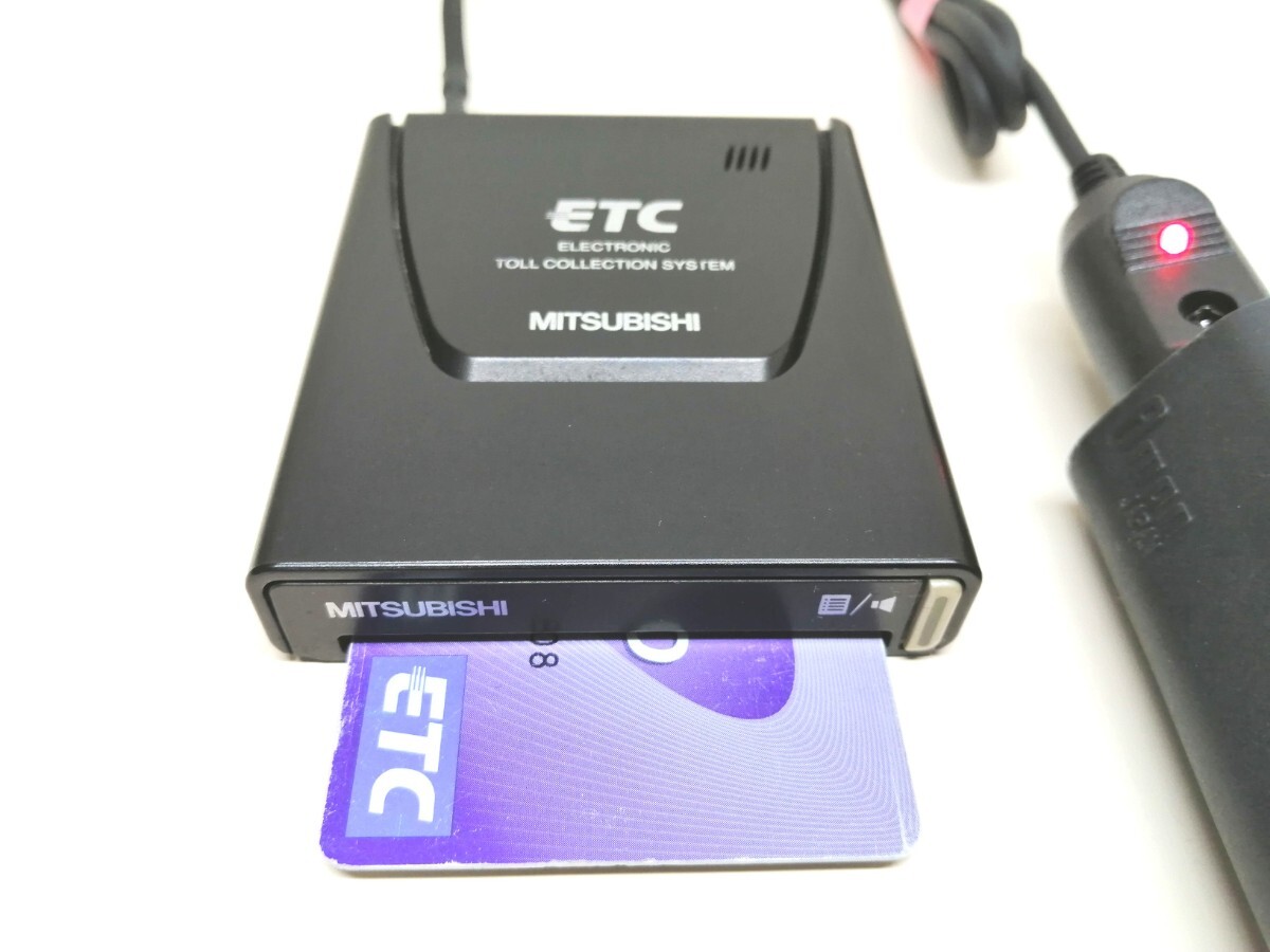 ETC車載器 アンテナ一体型 軽自動車登録 単三電池駆動 防滴ケースつき 軽自動車登録 三菱電機 EP-9U56V アンテナ一体型ETC車載器
