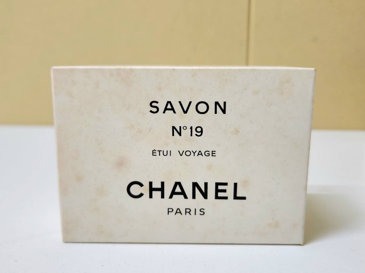 未使用品 CHANEL シャネル サヴォン No.19.5 石鹸 フランス 7コセット 石けん ソープ_画像3