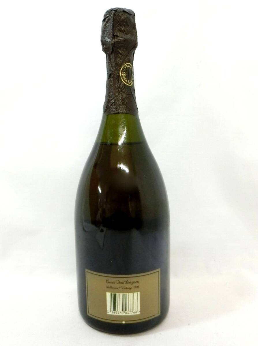 1000円スタート 酒 Champagne Dom Perignon vintage 1992年 750ml 12.5％ シャンパーニュ ドンペリ 果実酒 未開栓 箱付 4 酒F501の画像5