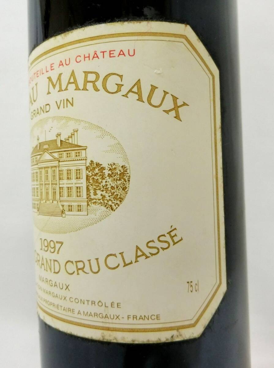 1000円スタート 酒 CHATEAU MARGAUX PREMIER GRAND CRU CLASSE 1997 750ml 12.5％ シャトー マルゴー 果実酒 未開栓 WHO 酒E534の画像8