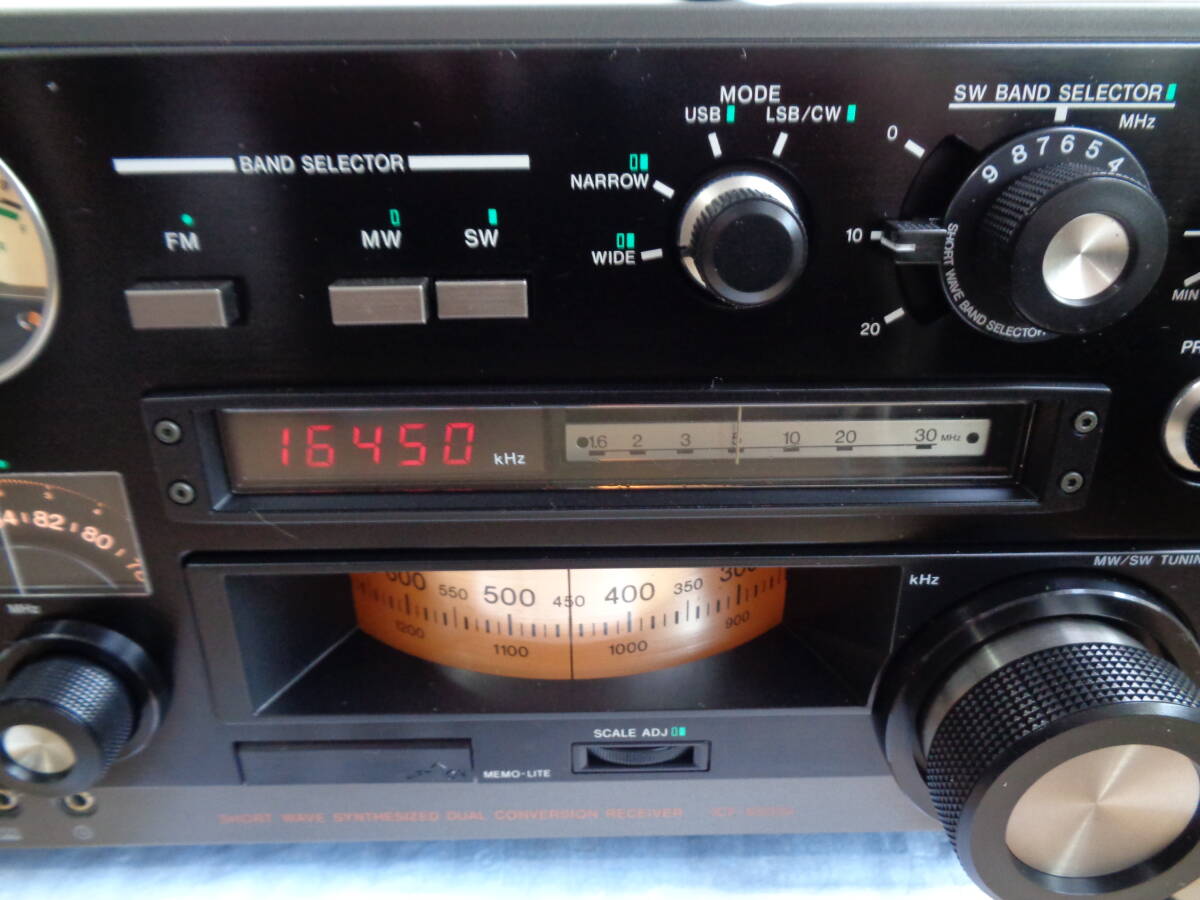 SONY ソニー　ICF-6800A　FM/MW/SW 31 BAND ラジオ ICF-6800A 美品整備作動品