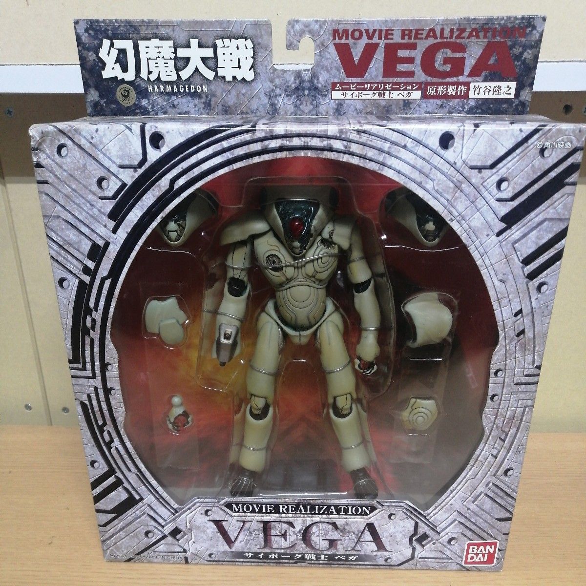 BANDAI バンダイ 幻魔大戦 MOVIE REALIZATION VEGA サイボーグ戦士 ベガ フィギュア 竹谷隆之 