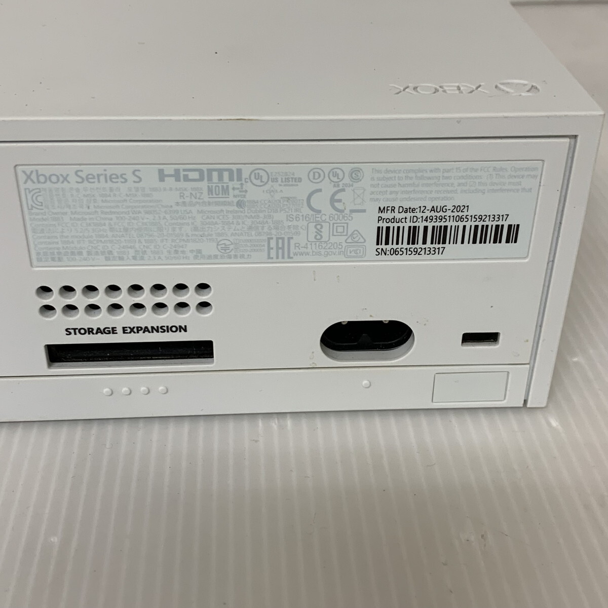 [ Junk ] Microsoft XBOX Series S body 512GB operation not yet verification used cigarettes smell have (M0405-10)