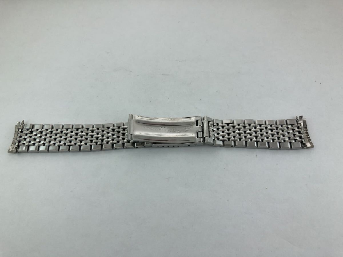 オメガ OMEGA bracelet ブレスレット stainless ベルト ステンレスベルト steel 腕時計用 ライスブレス FF609 no12 1037 アンティーク