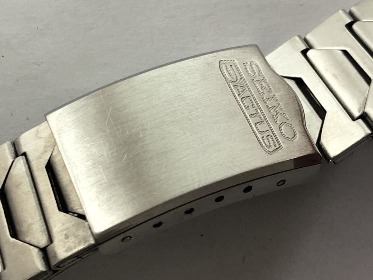 セイコー seiko ブレスレット ベルト 5ACTUS ファイブアクタス ステンレスベルト バンド stainless bracelet steel 腕時計 の画像1