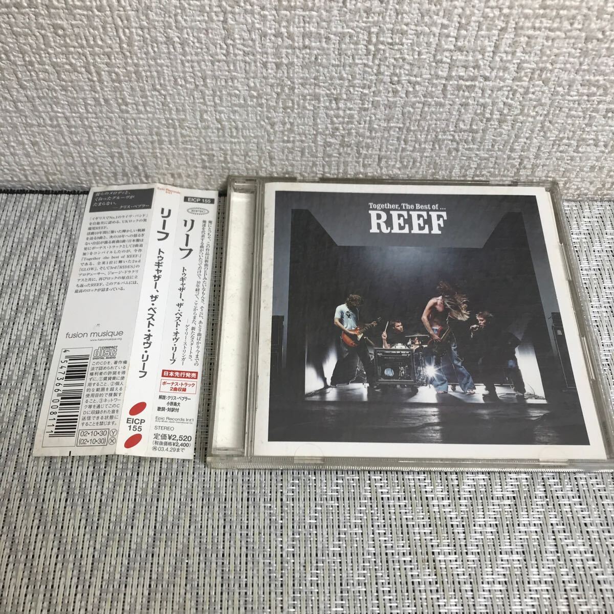 国内盤 帯付 CD/リーフ/REEF/Together、The Best of REEF/REEF/トゥギャザー ザ　ベスト　オブ　リーフ_画像1