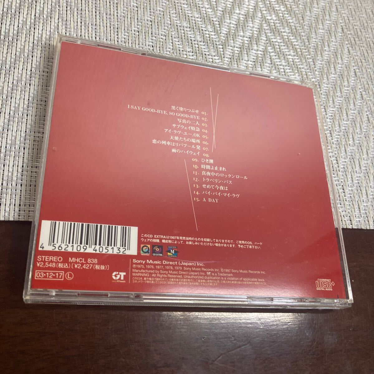 CD/矢沢永吉/E.Y70‘s/ソロデビュー活動25周年を記念して発売されたベスト・アルバム/紙ケース付の画像7