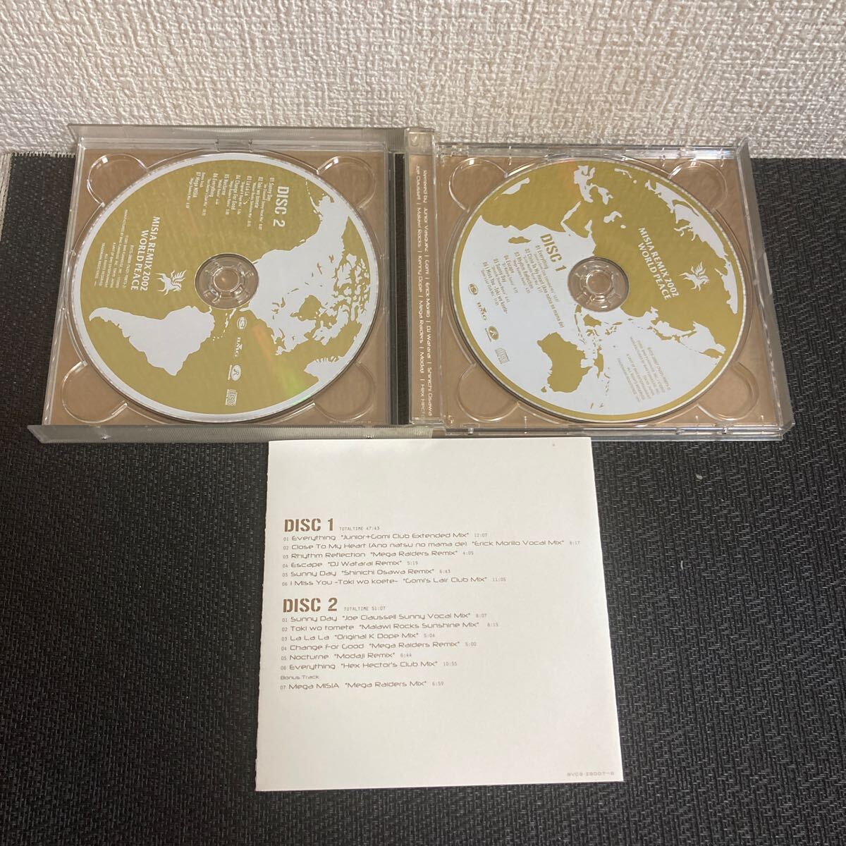 2枚組 CD /MISIA REMIX 2002 WORLD PEACE/ミーシャ リミックス/_画像3