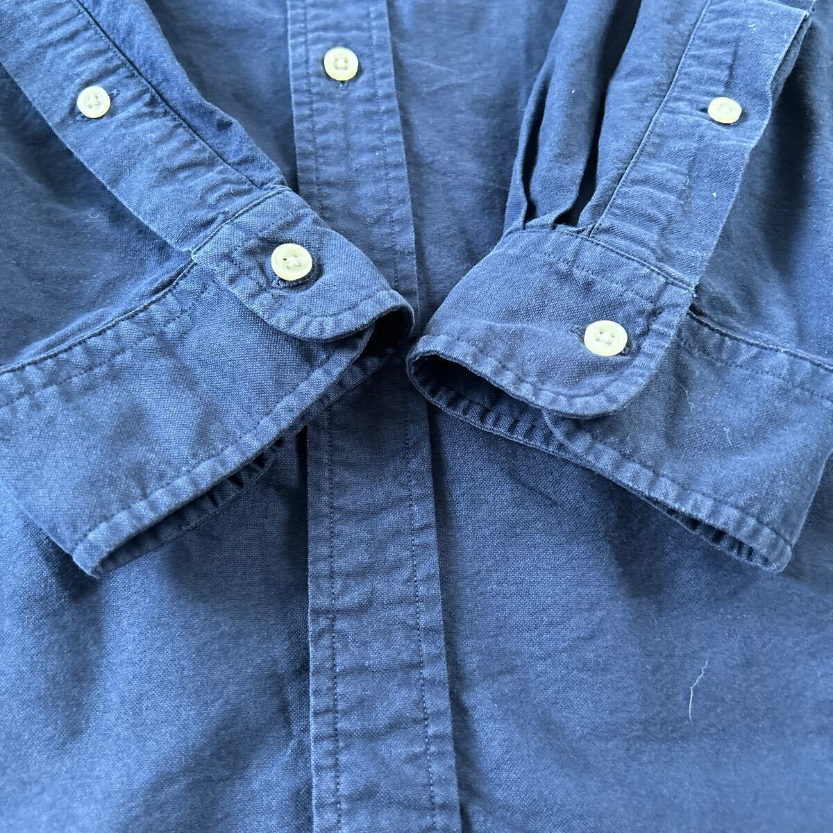 1 иен Polo Ralph Lauren Polo Ralph Lauren оскфорд кнопка down рубашка темно-синий размер XL