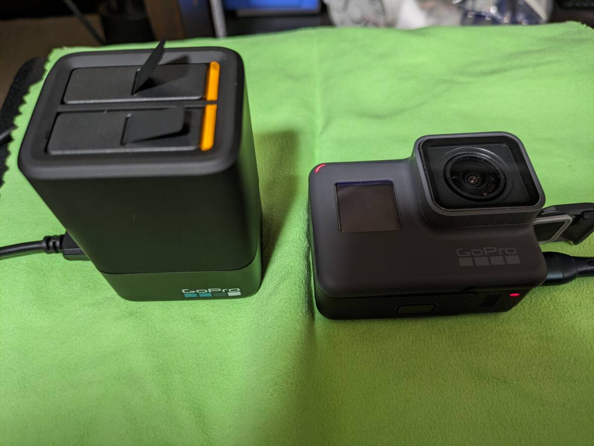 【中古】Go Pro ゴープロ HERO 6 Black 付属品多数_画像8