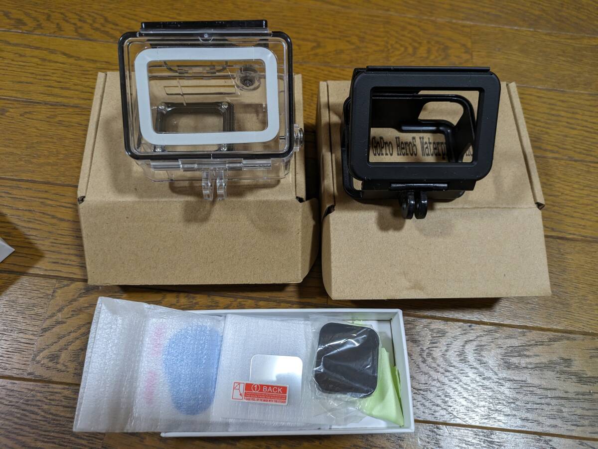 【中古】Go Pro ゴープロ HERO 6 Black 付属品多数_画像9