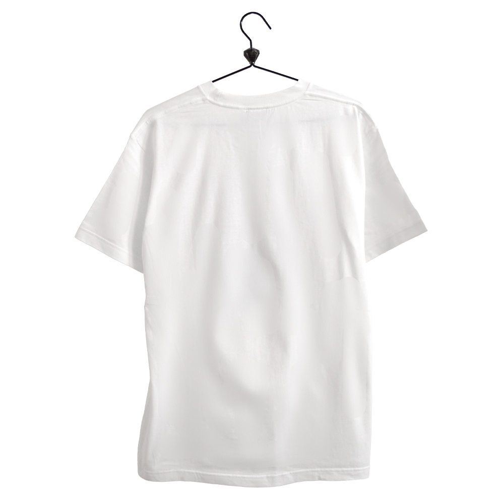 【新品/返品交換可能】L カレッジロゴプリント Tシャツ メンズ レディース ストリート 白 ホワイト ブランド 人気 トップス クルーネック_画像2