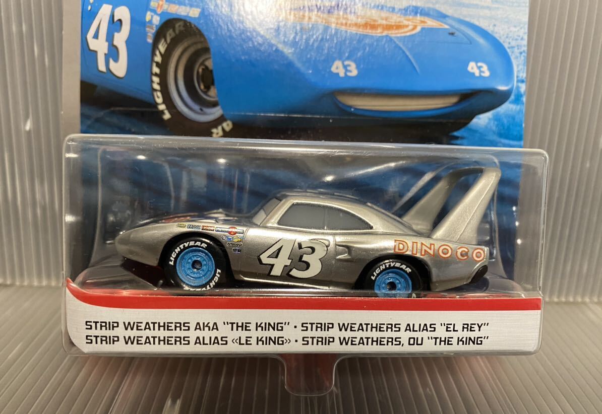 カーズ マテル MATTEL SILVER COLLECTION STRIP WEATHERS AKA KING 2020 シルバー キング　ミニカー_画像2