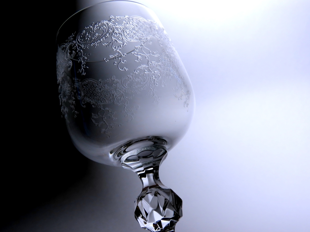 ■ボヘミアグラス  ワイングラス５ＰＣＳセット  クリスタルグラス  ボヘミアガラス  新品   〈同梱対象商品〉の画像3