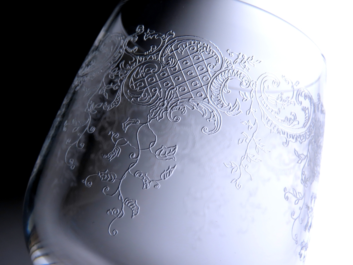 ■ボヘミアグラス　　ワイングラス５ＰＣＳセット　　クリスタルグラス　　ボヘミアガラス　　新品　　　〈同梱対象商品〉_画像4