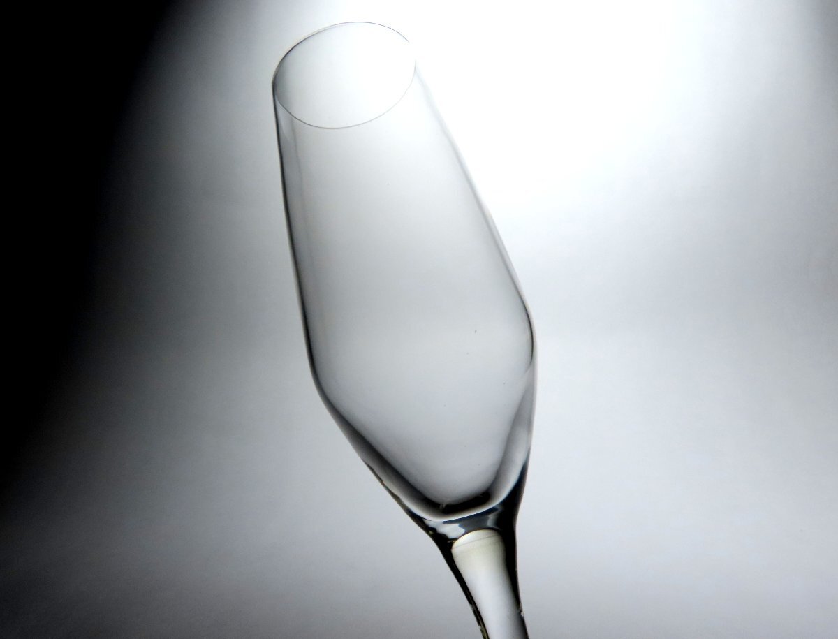 ■ボヘミアグラス  ペア・シャンパンフルート  クリスタルグラス  amoroso   〈同梱対象商品〉#200の画像2