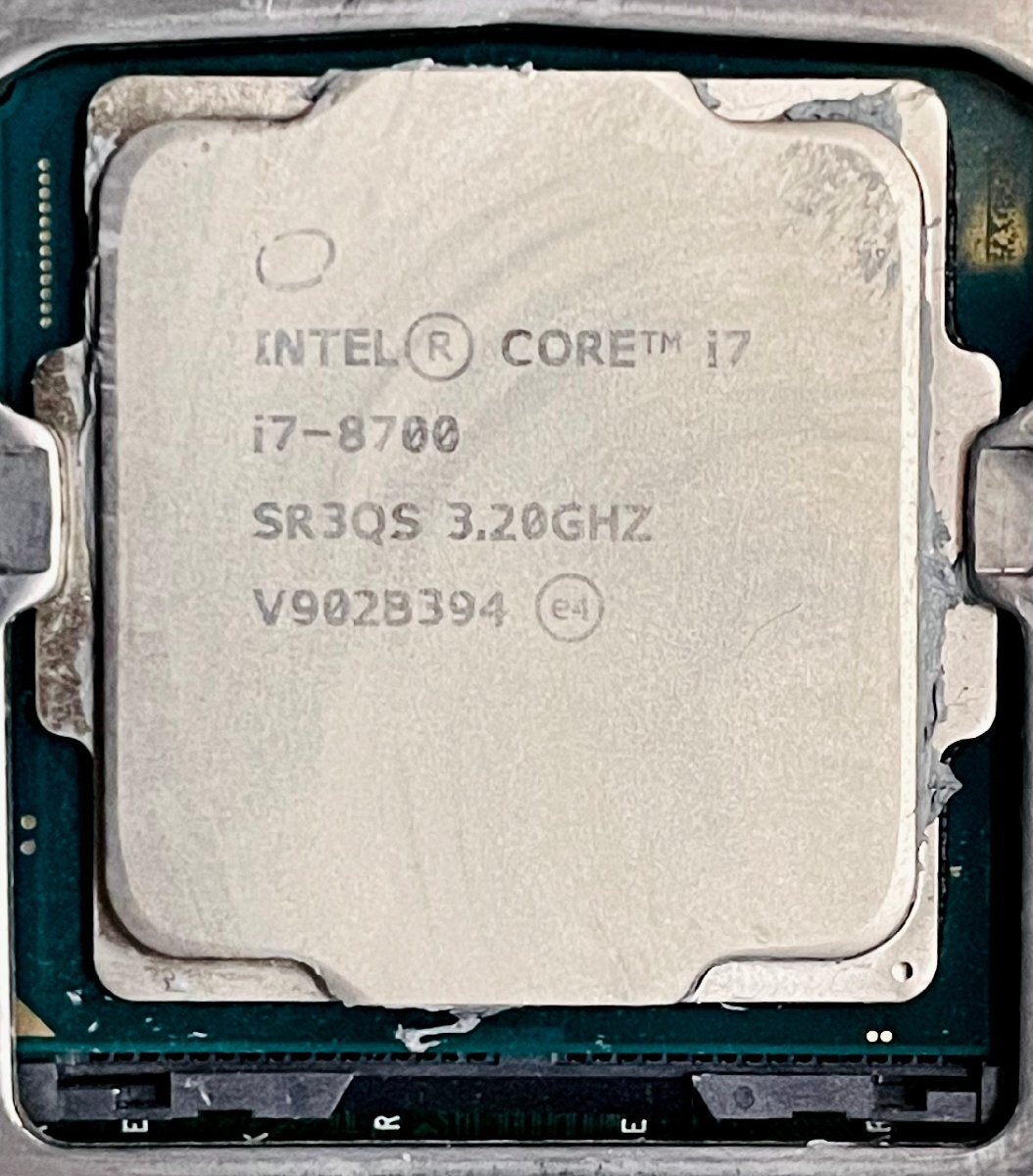 LD1404C【ジャンク品】HP EliteDesk 800 G3 TWR CPU:Intel(R) Core(TM) i7-8700 CPU @3.20GHz HDD:なし メモリ:8GB Dの画像6