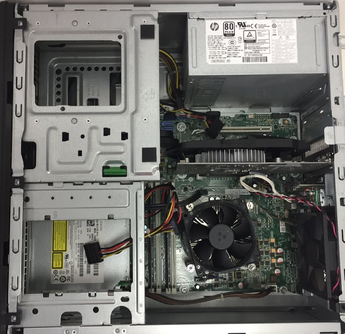 LD2110Y【ジャンク品】HP EliteDesk 800 G3 TWR CPU:Intel(R) Core(TM) i7-6700 CPU @3.40GHz HDD:なし メモリ:8GB D_画像7