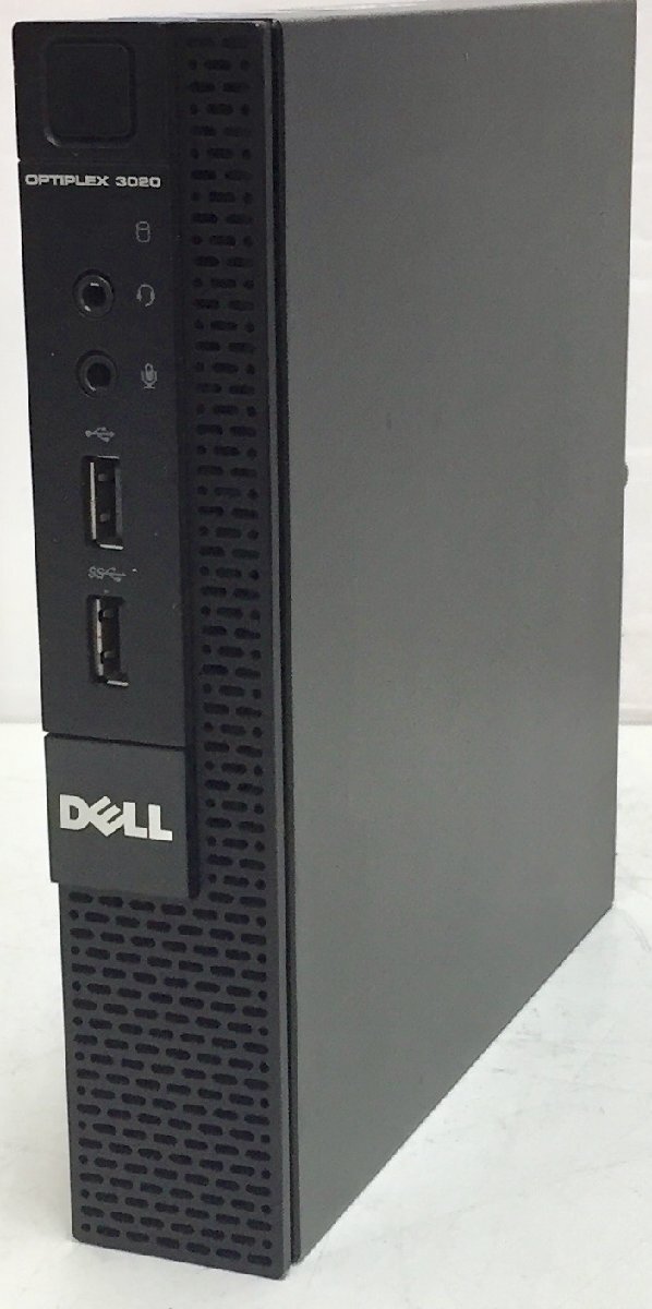 KJ2912YK【ジャンク品】DELL OPTIPLEX 3020 Micro CPU:Intel(R) Core(TM) i3-4160T CPU @ 3.10GHz HDD:なし メモリ:8GB Dの画像1