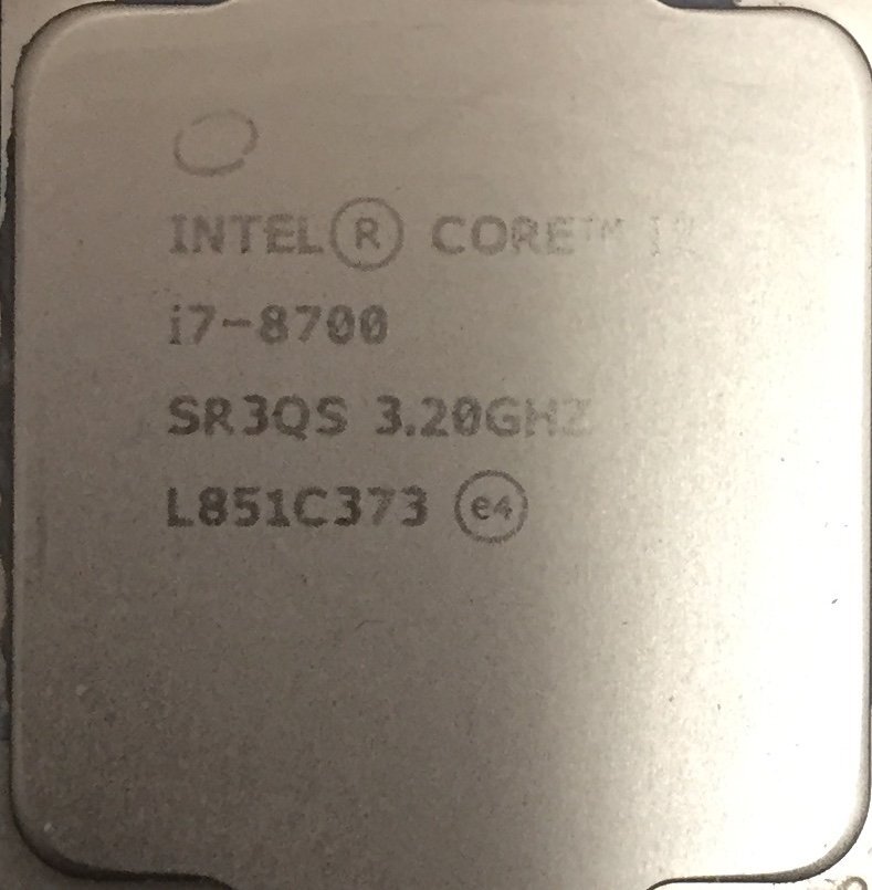 LD2112Y【ジャンク品】HP EliteDesk 800 G4 TWR CPU:Intel(R) Core(TM) i7-8700 CPU @3.20GHz HDD:なし メモリ:8GB D_画像8