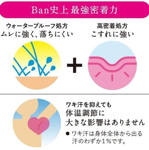 Ban バン 汗ブロック プラチナロールオン せっけんの香り 40ml ライオン ×３個