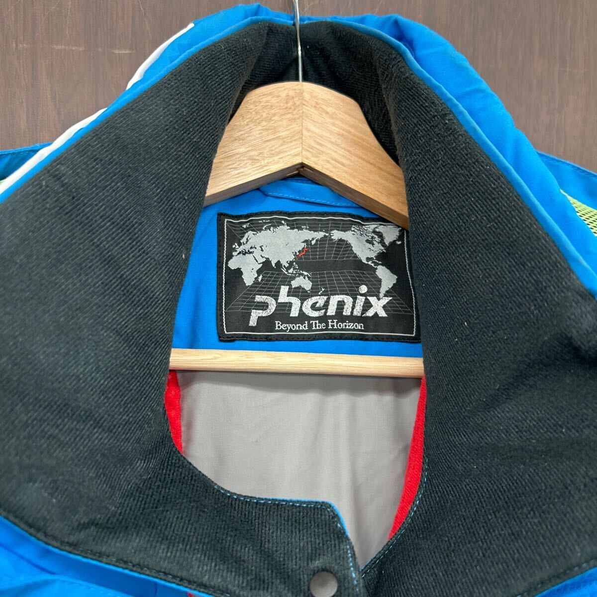 12. Phenix フェニックス スキーウェア ジャケット レディース メンズ ユニセックス M 細身 ブルー系の画像4