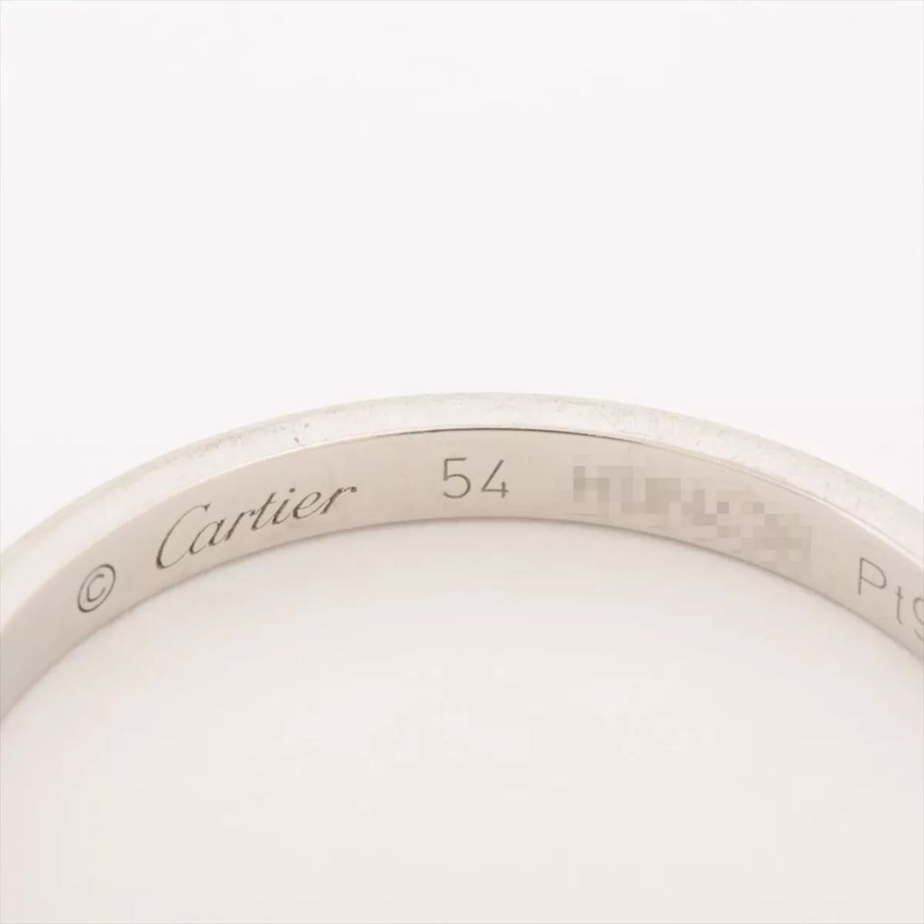 Cartier Wedding カルティエ ウェディング Pt950 2.7g リング 1円 