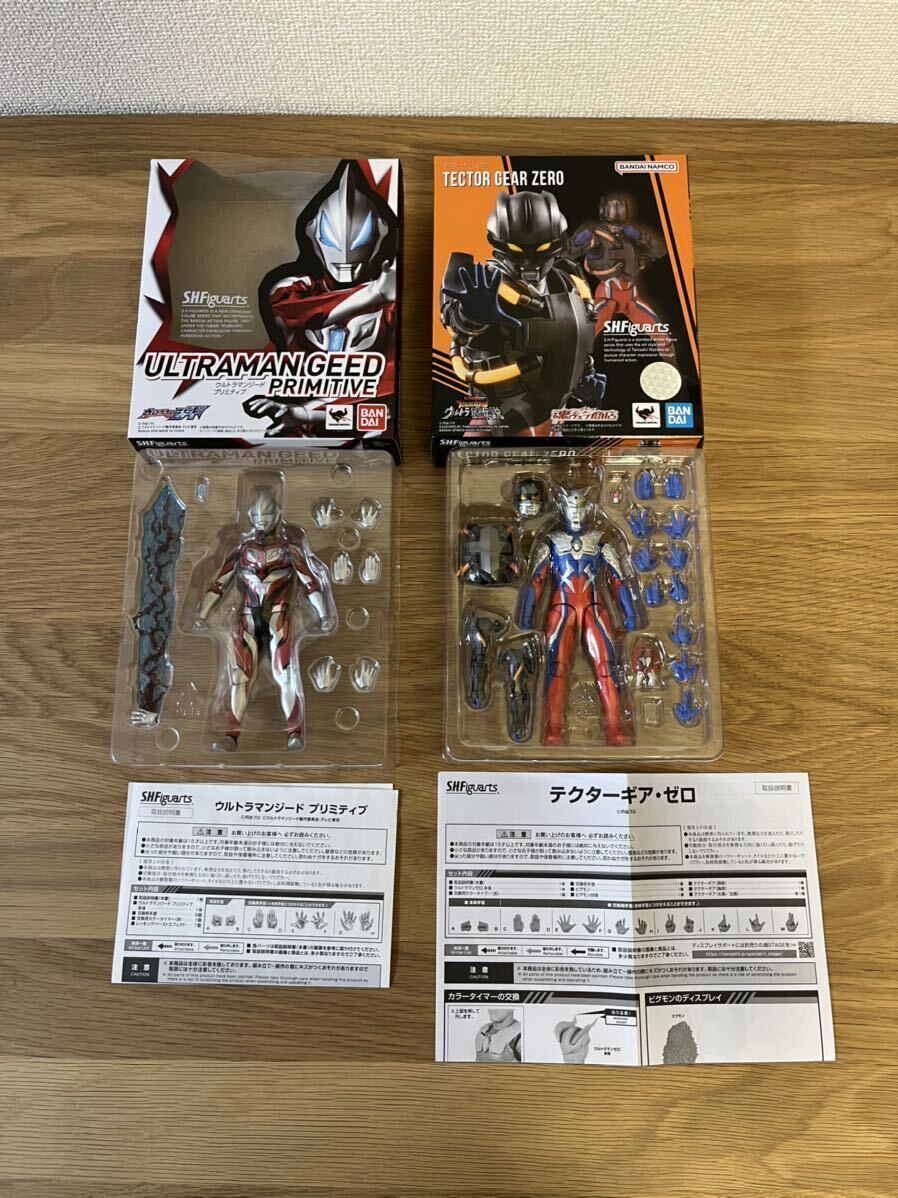 中古 S.H.Figuarts テクターギア・ゼロ ／ おまけ 中古 S.H.Figuarts ウルトラマンジード セット ／ 円谷 ウルトラマンゼロ_画像10