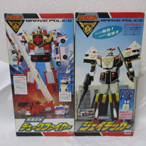 新品 TAKARA タカラ 1994年 勇者警察 警察合体 ジェイデッカー 新品 TAKARA タカラ 1994年 勇者警察 警察合体 ジェイデッカー
