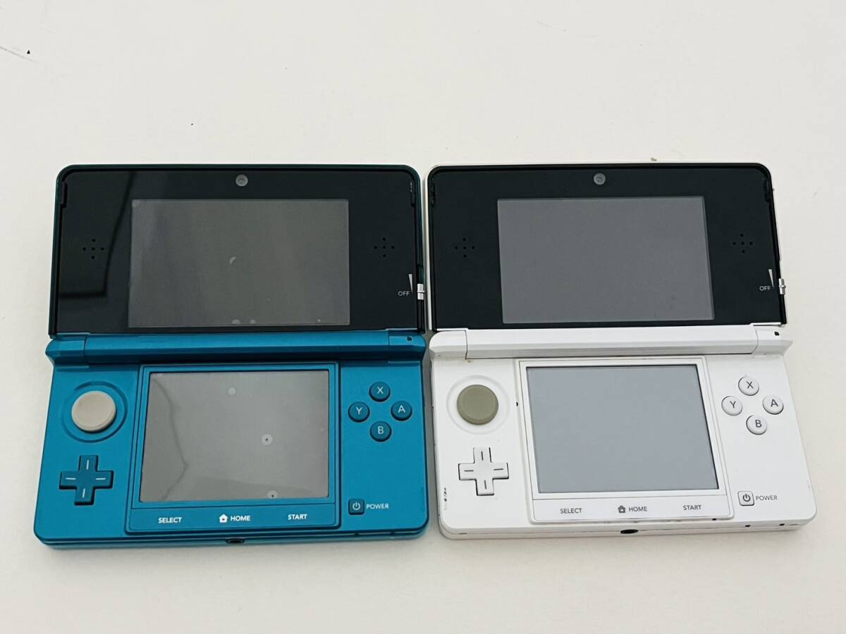 〇Y312 Nintendo 3DS/lite 任天堂 本体4台&ソフト3点 まとめて! ポケモンパール/モンハン4/パワプロクン10 箱付き有 ニンテンドーDS_画像8