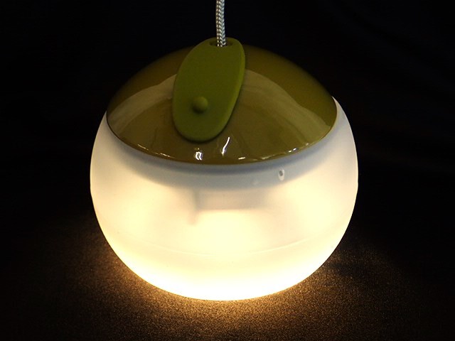 0426②［H］♪保管品　snow peak LED CANDLE LANTERN HOZUKI　 ほおずき-もり-　ES-070GR♪_画像6