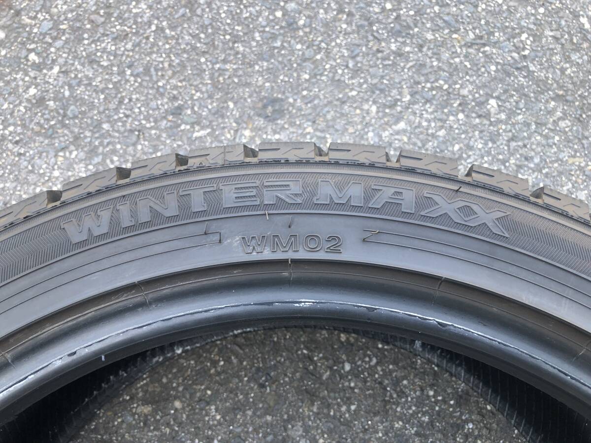 2020年製造　ダンロップ　WINTER MAXX(WM02)　225/45R18　4本セット　_画像8