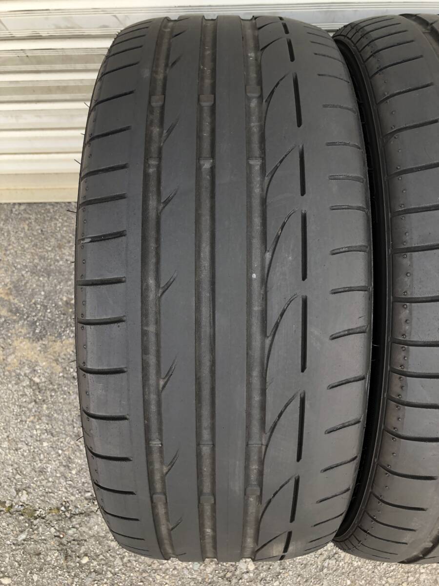 2019年製造　ブリヂストン　ポテンザS001　225/45R17　2本セット　ランフラットタイヤ_画像2