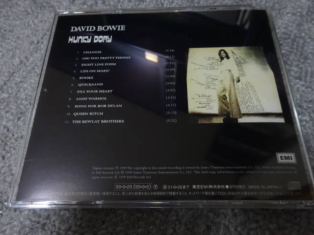 美麗ブックレット 99年リマスター日本盤CD「Hunky Dory / ハンキー・ドリー」デヴィッド・ボウイ David Bowie_画像2