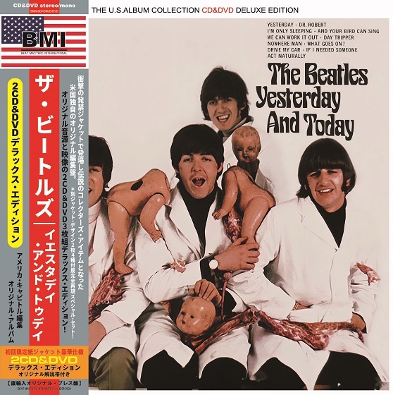 THE BEATLES / YESTERDAY AND TODAY U.S.ALBUM COLLECTION 100セット限定紙ジャケ (2CD+DVD)