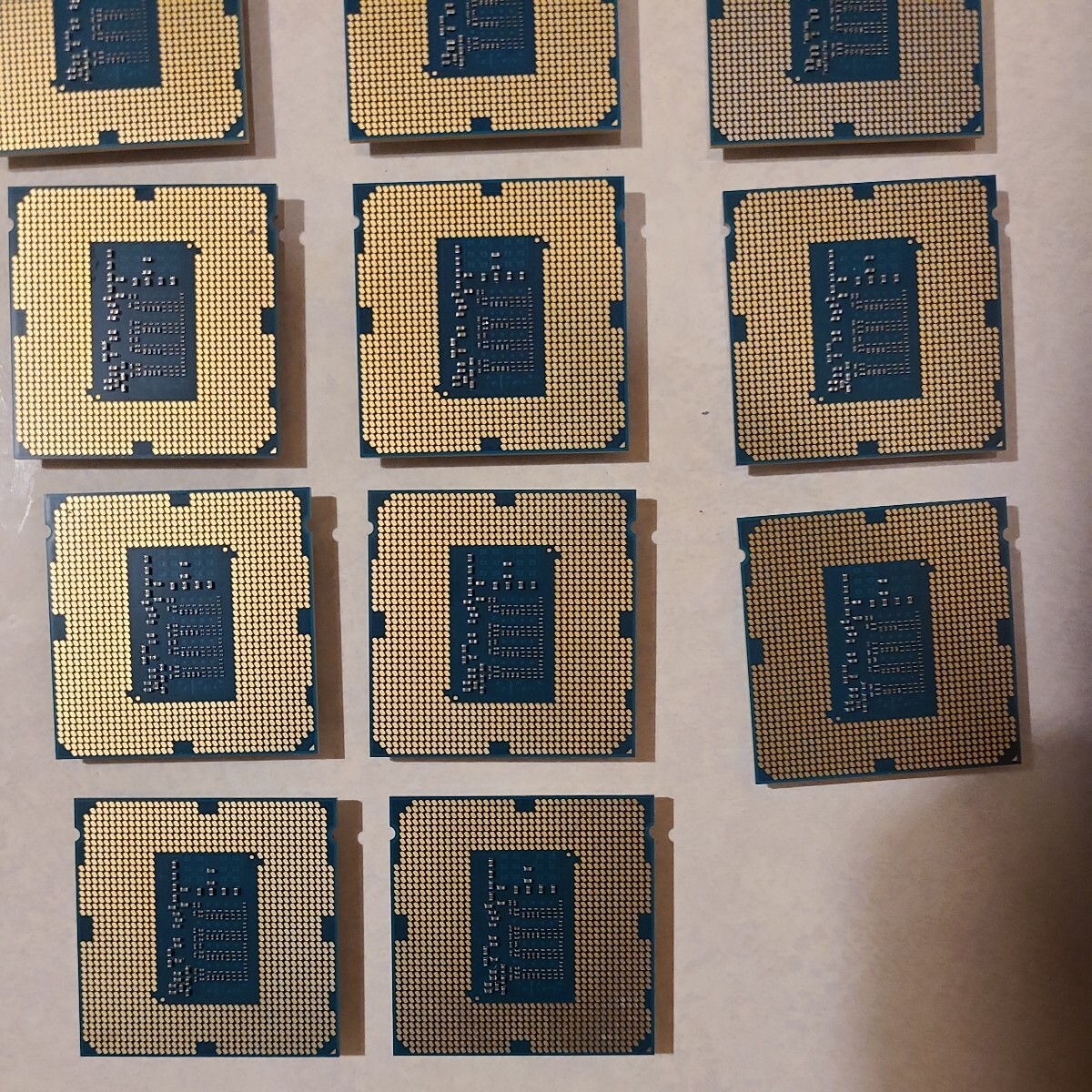 Intel CPU Corei5-4590 20枚セット 作動機器より取り外し品_画像8